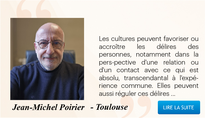 Cultures et délires – Jean michel poirier