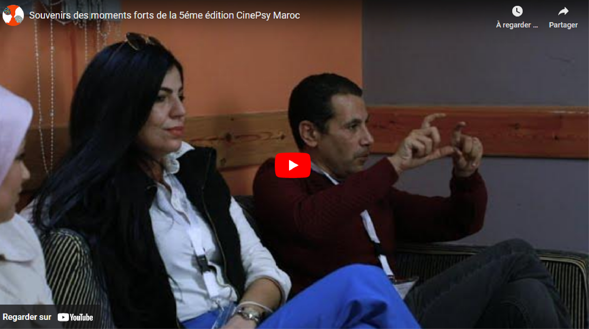 Souvenirs des moments forts de la 5éme édition CinePsy Maroc